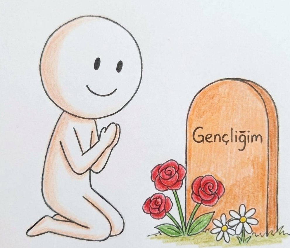 Yanlış üniversitesiyi, yanlış insanı, yanlış rotayı,hayatımdaki her şeyi yanlış seçtiğimi fark ettikten sonra