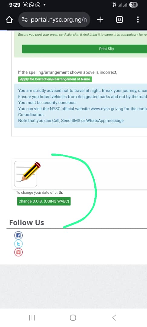 NYSC PADI tweet media