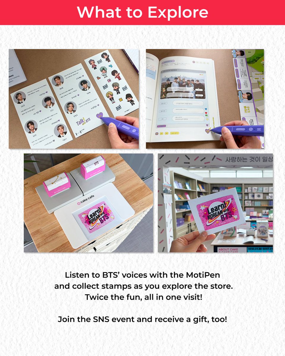 cake_x_official's tweet photo. 💜Share this with your ARMY friends NOW!💜

The largest-ever Official BTS Books & K-Merch Store is coming!

📍 KINTEX 1
🗓️ 2026.04.06 ~ 2027.03.31
🚶‍♀️Just 15 minutes from Goyang Stadium, where the BTS World Tour will take place, and only 4 minutes from the Weverse Shop on-site pickup location!