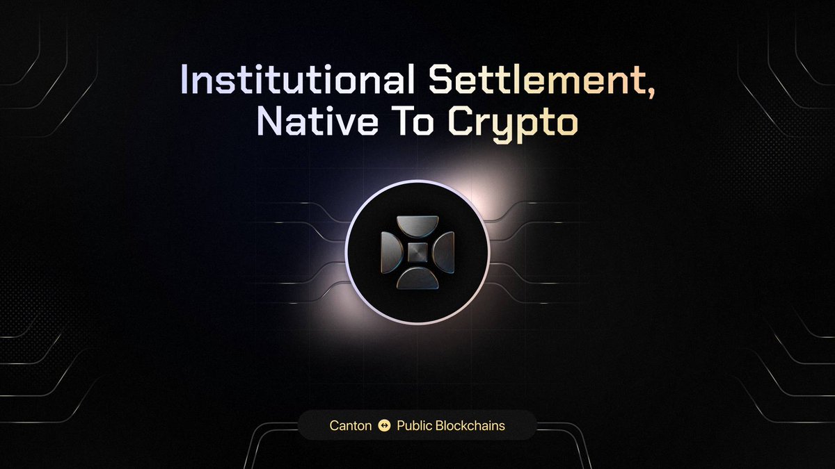A new project in the <a href="/CantonNetwork/">Canton Network</a> ecosystem, and it changes how institutions access liquidity.
Introducing <a href="/cancore_io/">Cancore</a> 

At its core, Cancore is an institutional settlement layer connecting Canton to public blockchains like Ethereum and Solana.
This isn’t just another bridge.