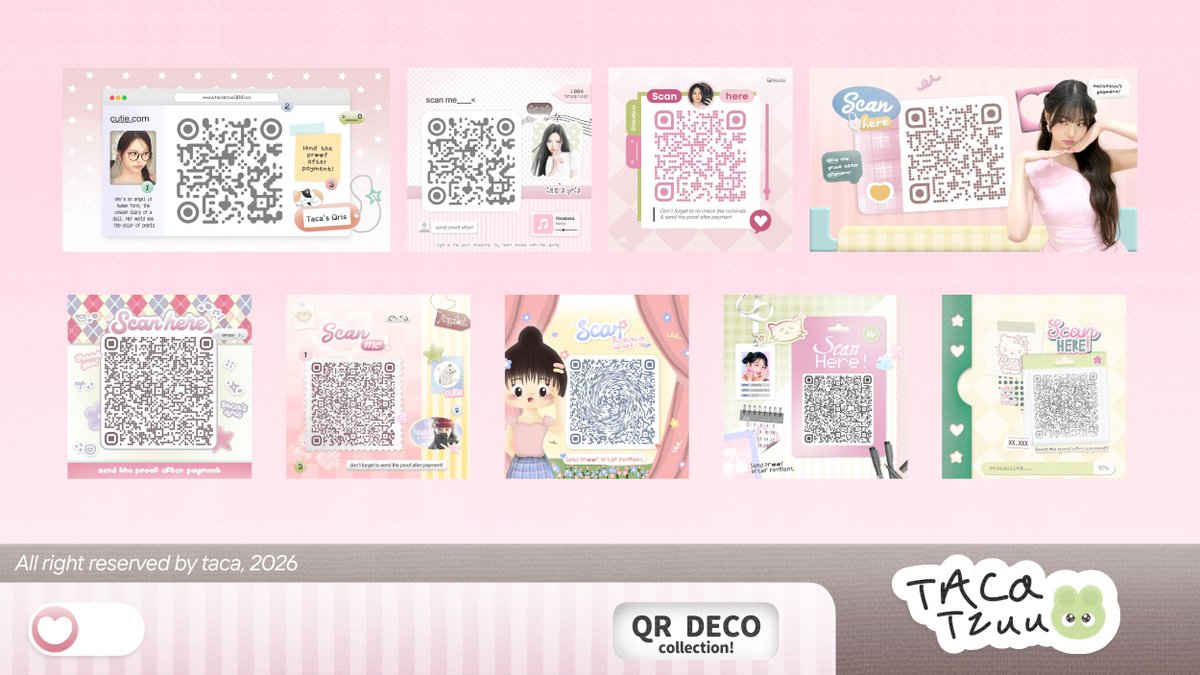 taceuy's tweet photo. @bcbyzz bip——bip   ☆   ola!   ☁️🍽️🎀   taca   is   open   req  for   qr  deco  [  avail recolor  ]   go   grab   yours   now     </3   ..   ⌨️ < https://t.co/NHmADteXIo > https://t.co/4mIUKytv7U