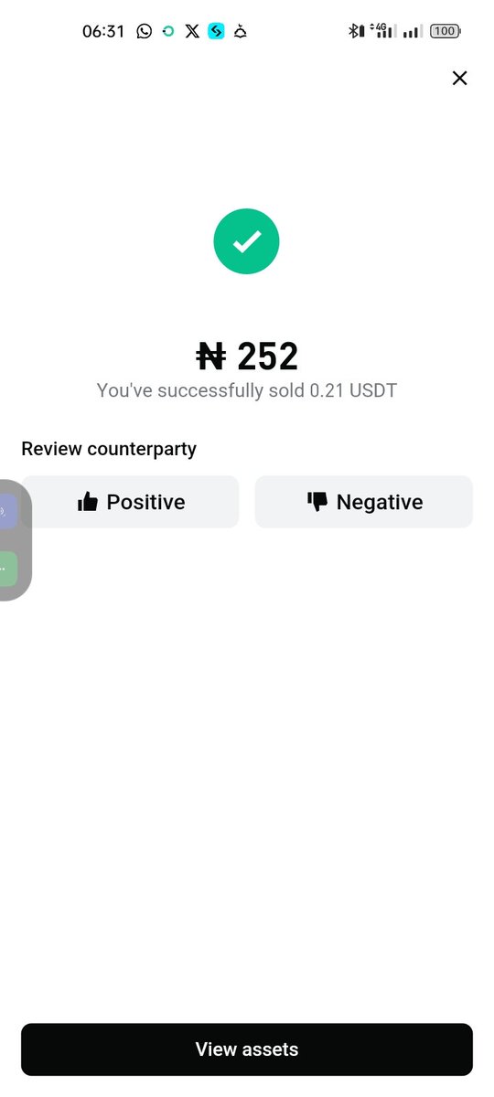 collab__manager's tweet photo. That's amazing this happens real at yesterday P2P sold #0.21 usdt

Massive shout out to @bitget exchanger https://t.co/e1l1m7VUiJ