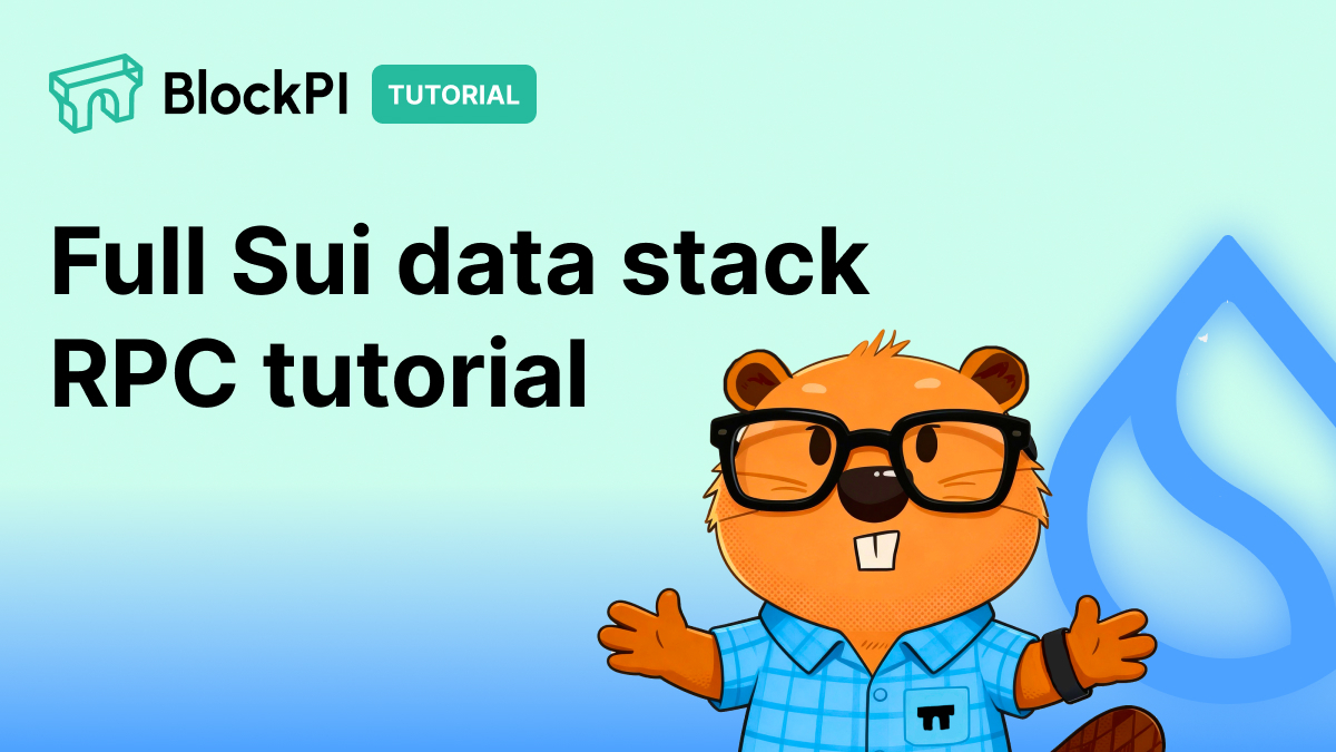 RealBlockPI's tweet image. The full Sui data stack is now fully supported by BlockPI.@SuiNetwork 

Follow Bleaver to learn how to create endpoints and send requests in testing tools.🚀

📺 youtu.be/F_h1qhr1jWc?si…

#Sui #BlockPI #Web3