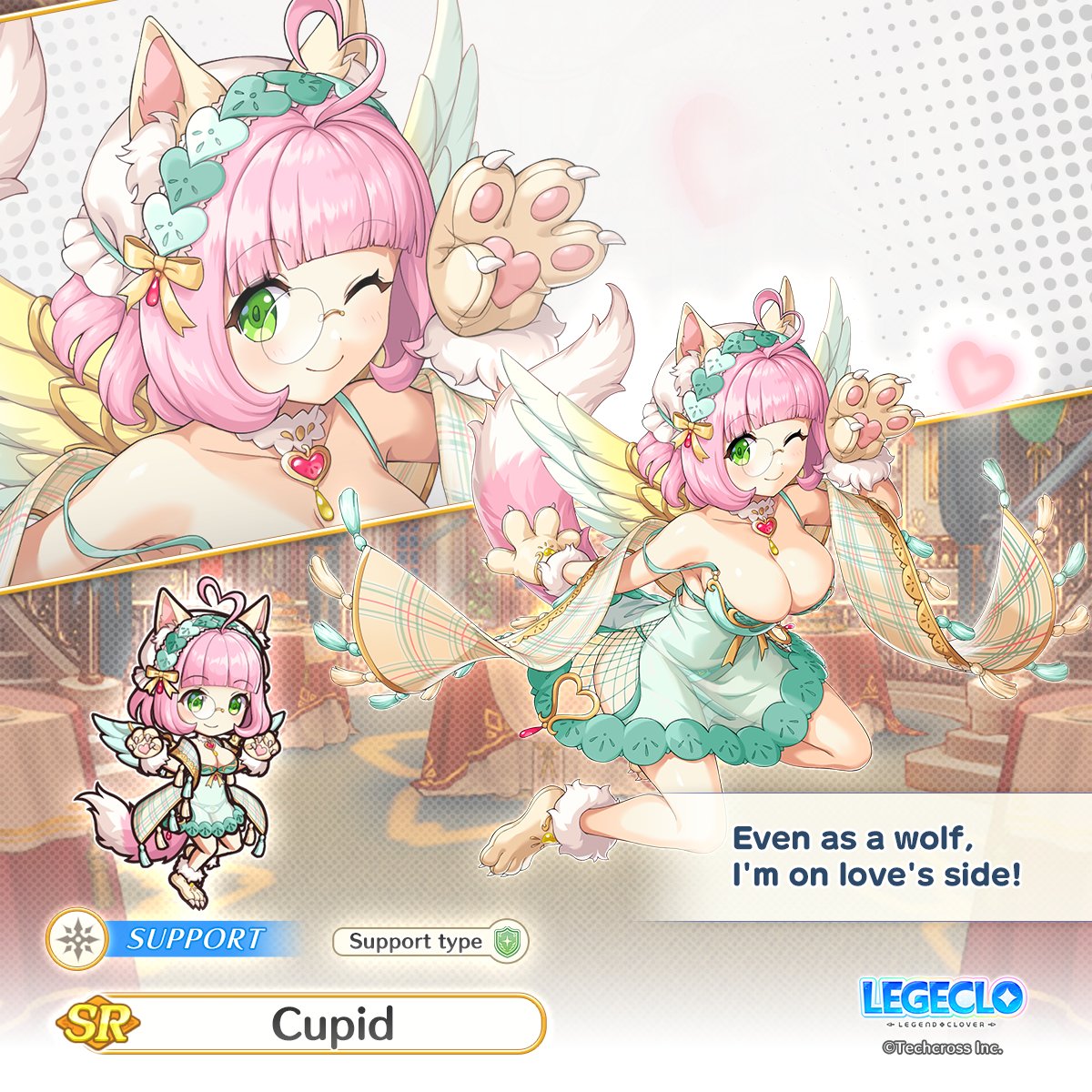 legeclo_en's tweet image. Here’s a sneak peek at the characters and event coming after maintenance!
Characters
-Littley
-Claudette
-Leonardo da Vinci
-Cupid

Event
-Fairy-Tale Party in the Enchanted Forest: Pt. 1
#Legeclo
