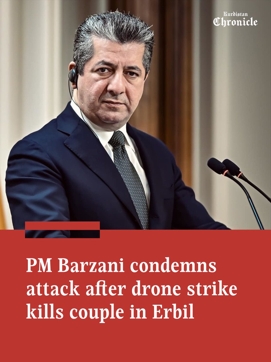 KrdChronicle's tweet photo. “The targeting of civilians and civilian homes is a war crime. We will convey the voice of the victims to the international community to help end the oppression and the unjustified attacks against the people of the Kurdistan Region.”

Read more: https://t.co/lvxNzBDId9 https://t.co/oDFWZi5tN9