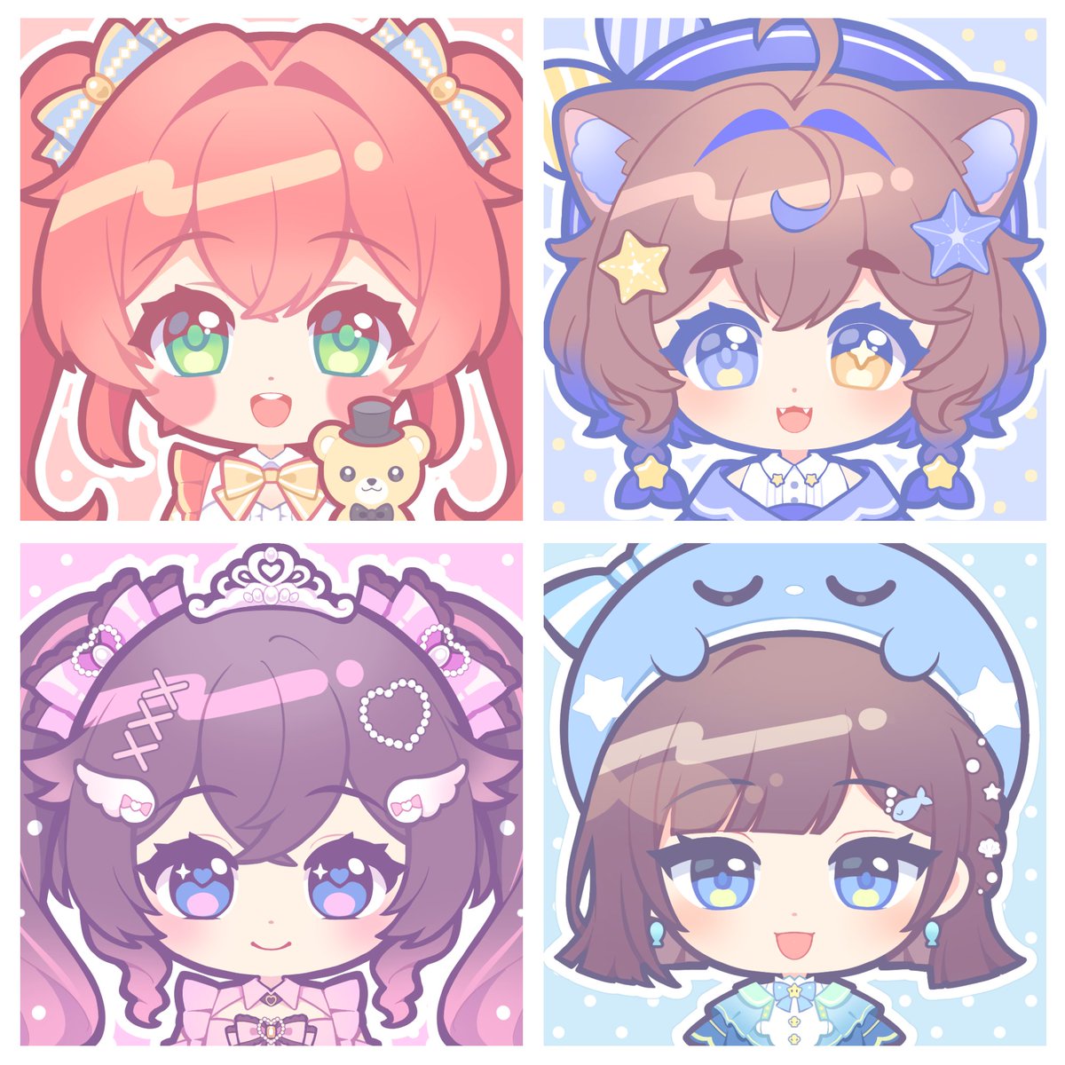 New icon batch is commingggg.
Still open 10 slots with only 15USD each.
☆Vgen: vgen.co/chocorika
#VGenComms #VGen
#commissionsopen #vtuber