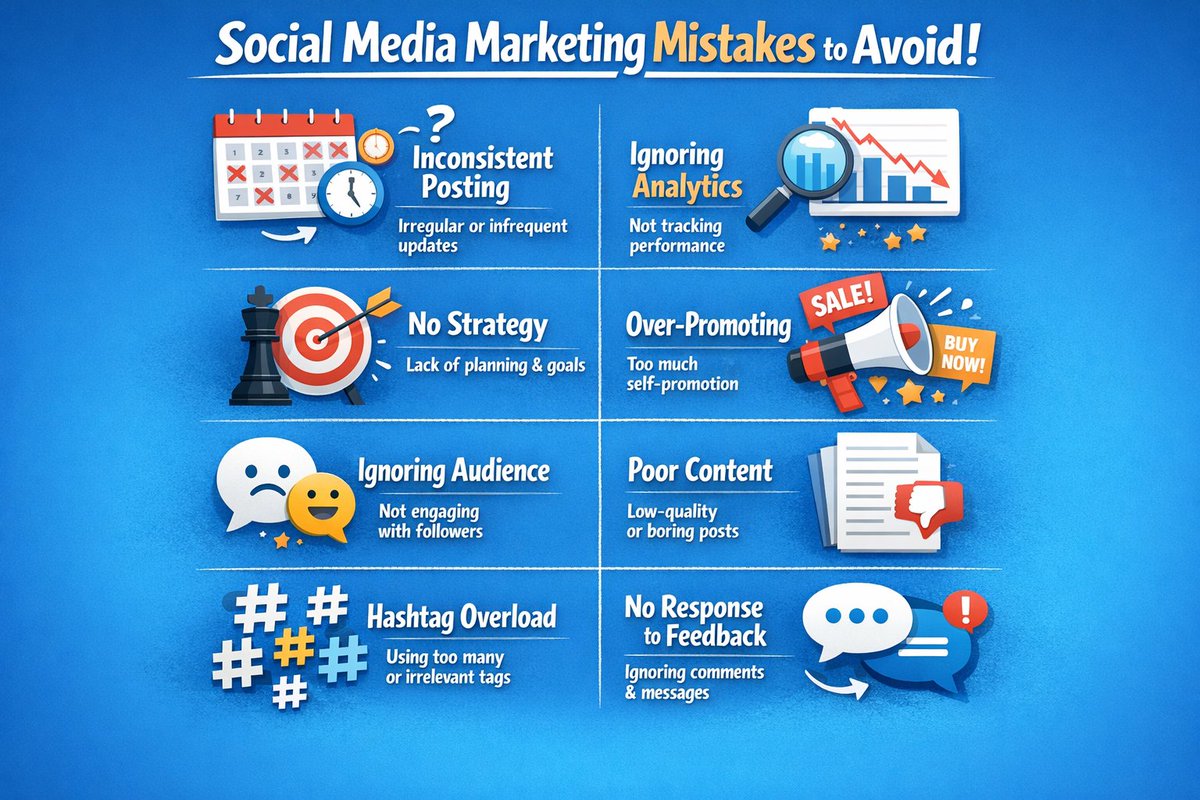 SEOContentIndia's tweet image. 𝐂𝐨𝐦𝐦𝐨𝐧 𝐒𝐨𝐜𝐢𝐚𝐥 𝐌𝐞𝐝𝐢𝐚 𝐌𝐚𝐫𝐤𝐞𝐭𝐢𝐧𝐠 𝐌𝐢𝐬𝐭𝐚𝐤𝐞𝐬 𝐭𝐨 𝐀𝐯𝐨𝐢𝐝

Struggling to #grow_online You might be making these mistakes:

More: wp.me/p8rG0l-1cQ

#SocialMediaMarketing #DigitalMarketingTips #MarketingMistakes  #GrowYourBrand #SocialMediaTips