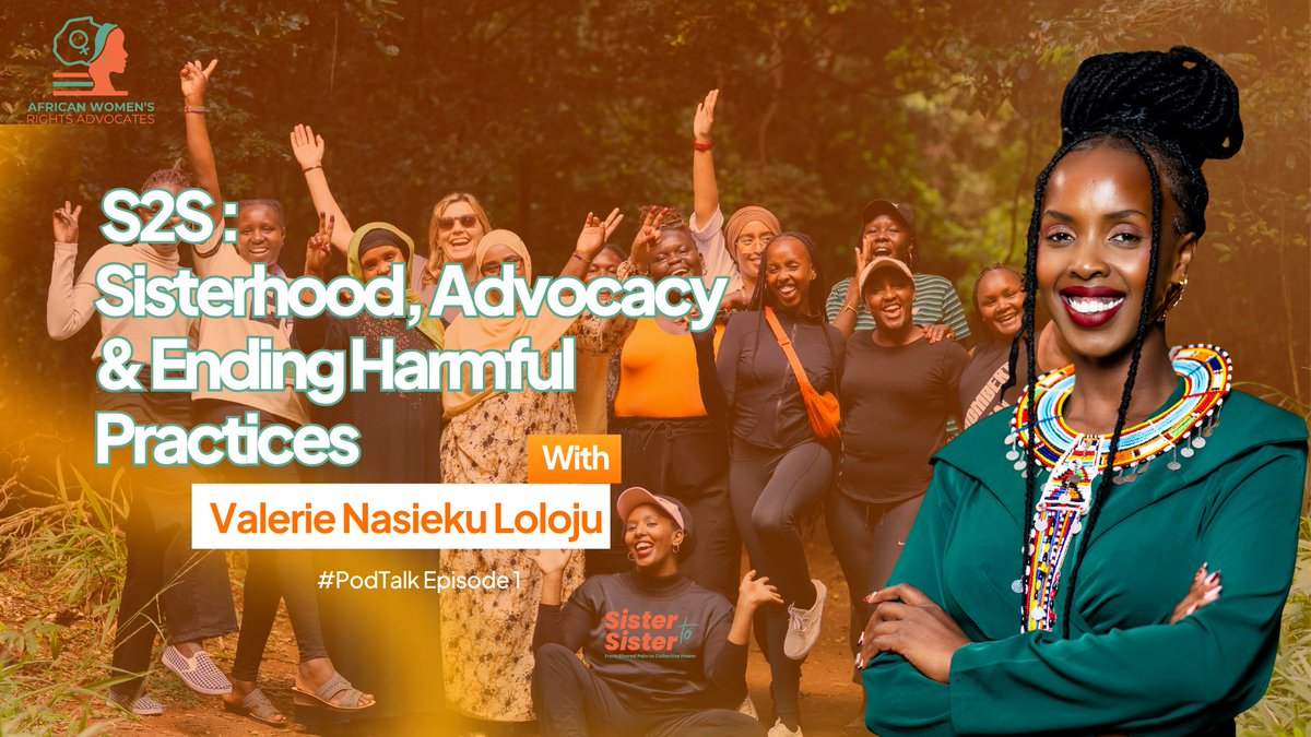 AWRA_org's tweet photo. In this powerful conversation, Valerie Loloju takes us inside the Sister-to-Sister Initiative a movement built on solidarity, courage, and the unwavering commitment to end all forms of Gender Based Violence.

Watch the full conversation on YouTube:
https://t.co/nL41SAgwJ7 https://t.co/OeX3L7Xcz4