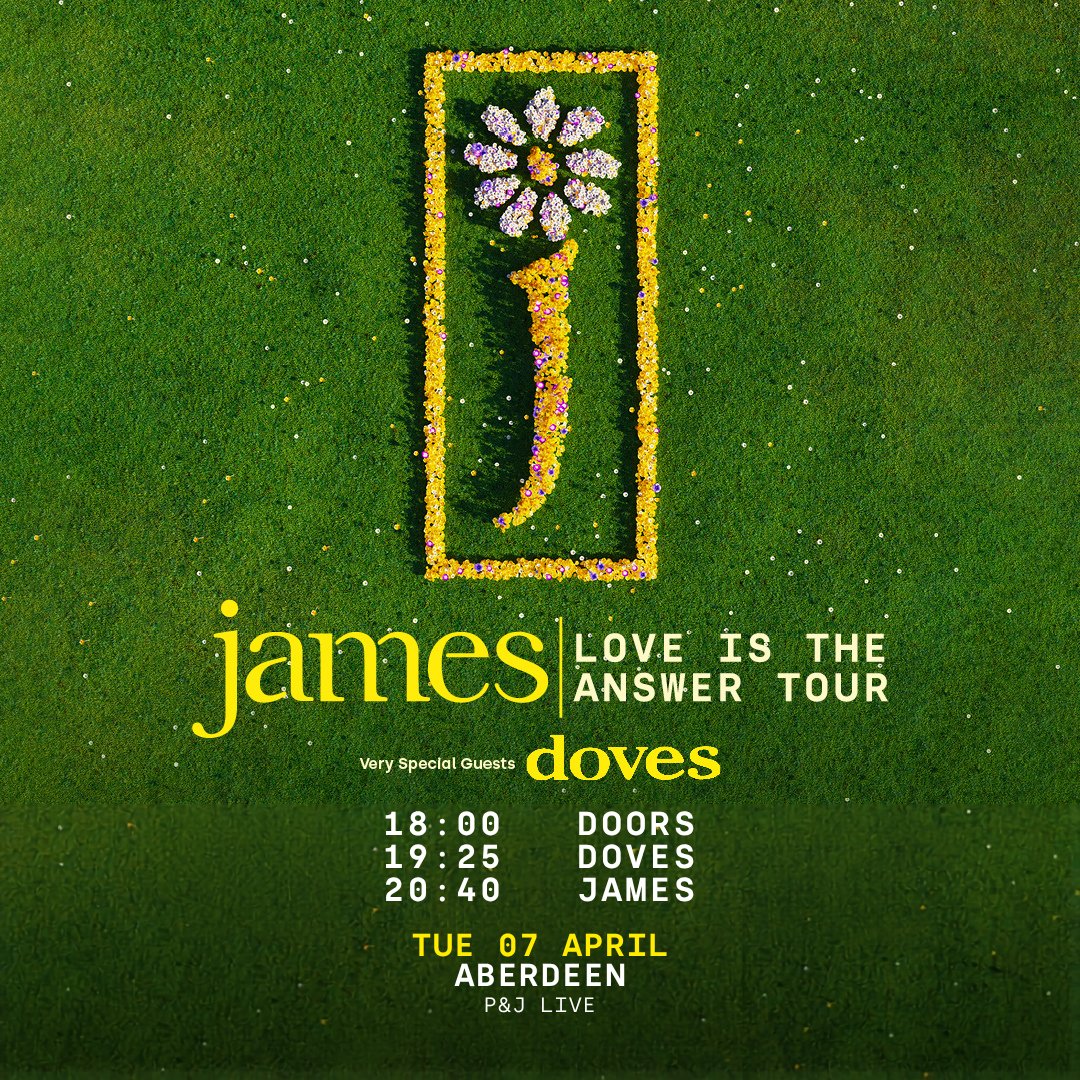 wearejames's tweet image. #Aberdeen #LoveIsTheAnswer #Tonight
@PandJLive