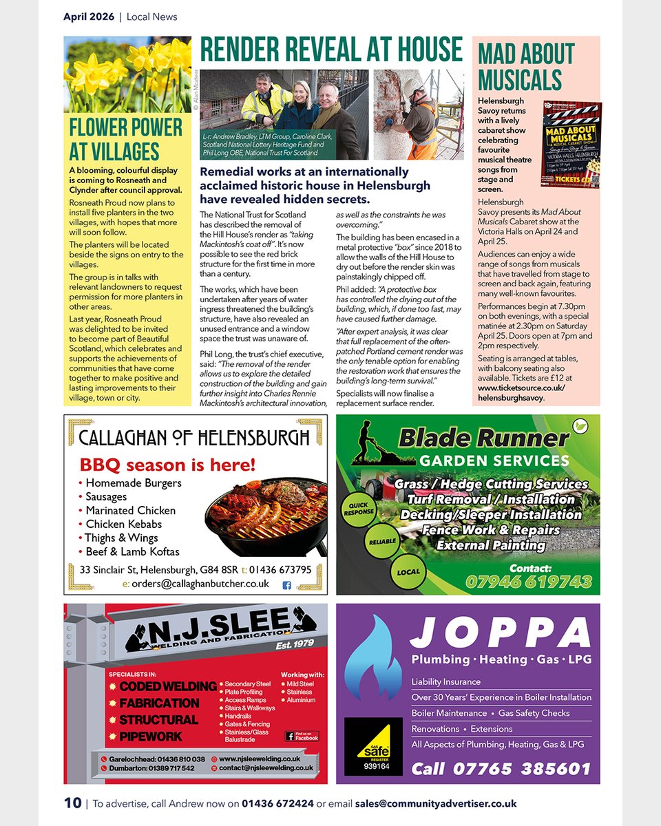 Render Reveal at House: Remedial works at an internationally acclaimed historic house in Helensburgh 
 have revealed hidden secrets. Full story, and for the rest of our eBook, CLICK HERE: tinyurl.com/mwzb39ds