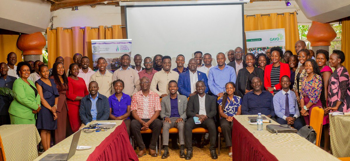 Green Africa Youth Organization (GAYO Uganda) tweet media