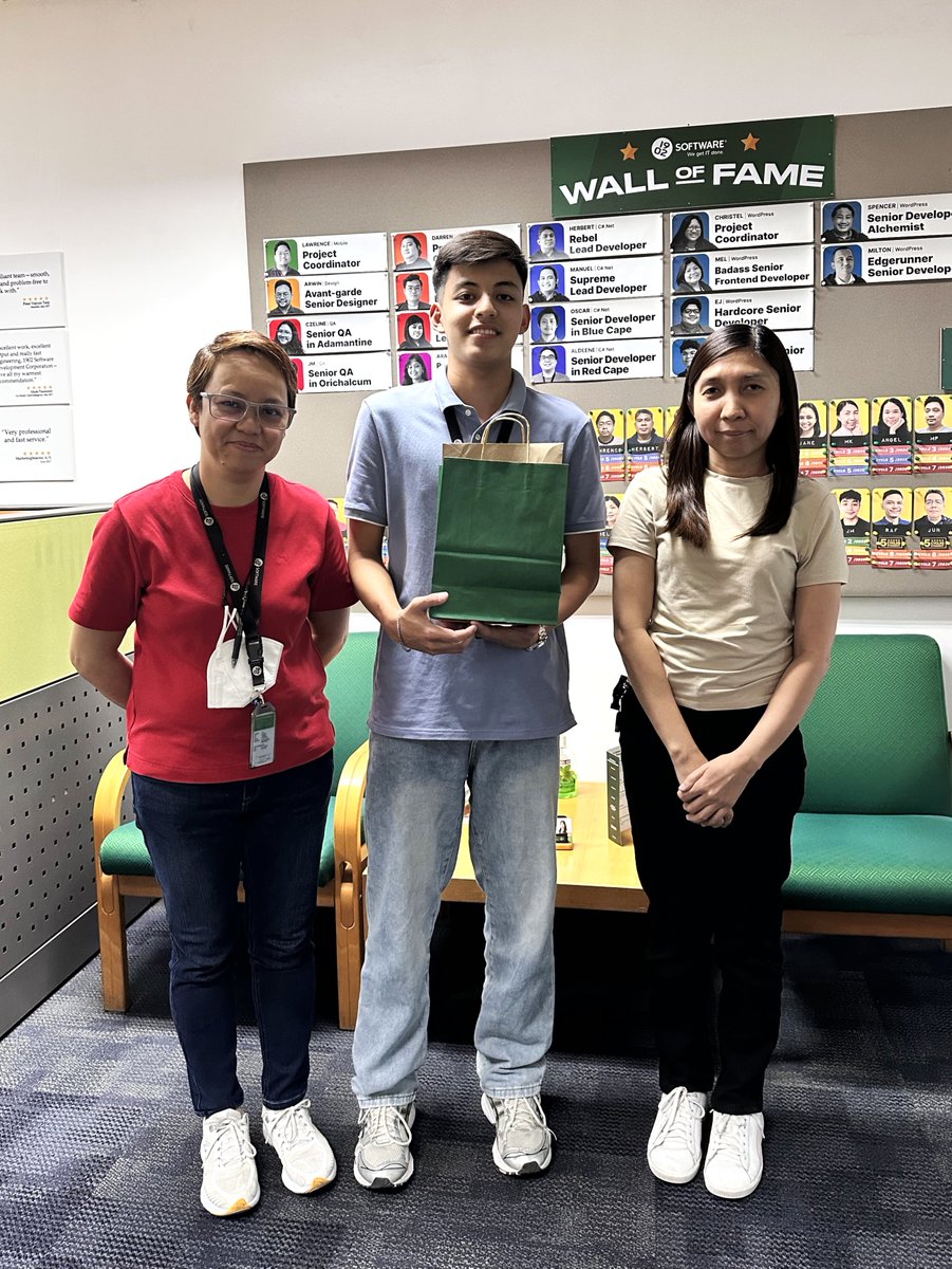 1902software's tweet photo. Huge congratulations to Adrian from St. Vincent College of Cabuyao on completing his 600-hour internship under our Magento department! Adrian navigated initial hurdles to skillfully master his role. His determination and progress have been outstanding! 🎉 https://t.co/zN3kk6zY4u