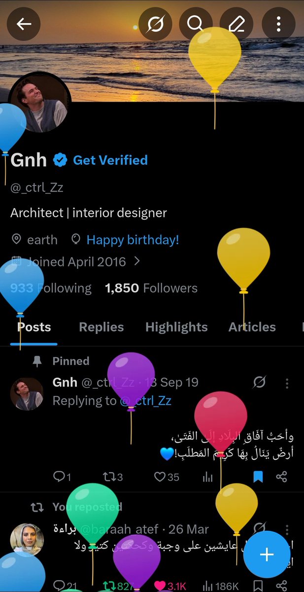_ctrl_Zz's tweet photo. صباح الخير 🥳🎂 https://t.co/n4TcZYF7Wr