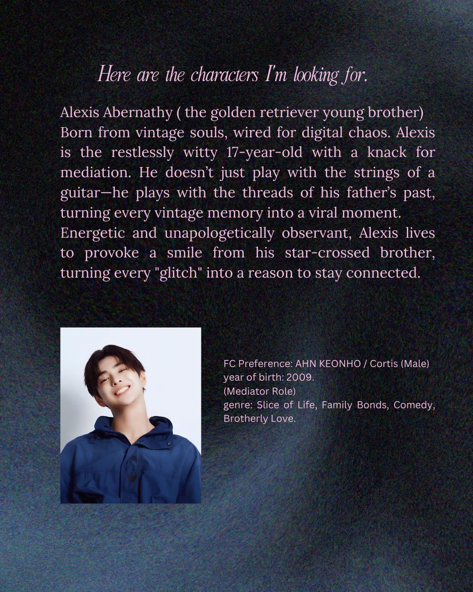 ssaorisze's tweet photo. ⠀ ⠀
 ⠀ ⠀
HELP RETWEET 🌌

Looking for a writing partner who can bring this chaotic sunshine to life. leave a trace in the column below for me to come to your dm! 

 ⠀ https://t.co/rtylYorMl3