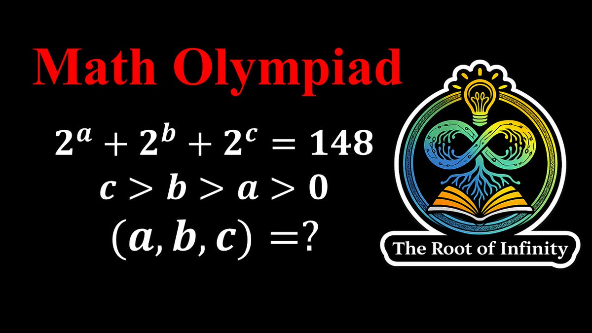 parth_hirpara05's tweet photo. Can you crack this Math Olympiad challenge?
Looks simple… but only sharp minds will get it right🔥
Drop your answer below 👇
#MathOlympiad #MathPuzzle #BrainTeaser #MathChallenge #ProblemSolving #STEM #LearnMath #MathLovers #ThinkSmart #MindGame #LogicPuzzle #CompetitiveMath #Maths #Education #IQTest #ChallengeYourself #Numbers #Algebra #PuzzleTime #ViralMath #MathTricks