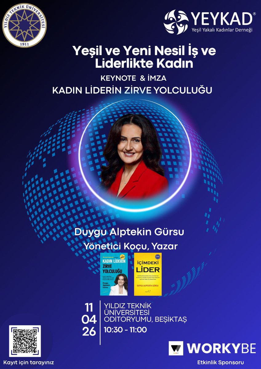 YtuMakFakultesi's tweet photo. Sürdürülebilirlik, dijital dönüşüm ve liderlik günümüz dünyasında giderek daha fazla iç içe geçerken, bu dönüşümde kadınların rolü de her zamankinden daha önemli hale geliyor. https://t.co/vUYlYIrrgN