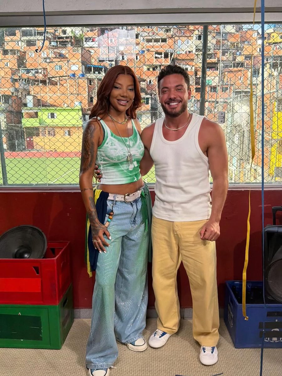 Ludmilla e Wesley Safadão juntos na gravação de um hit que promete
