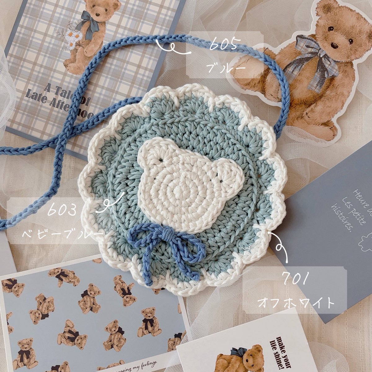 06me_baby's tweet photo. やっっっとカラーチャート作りました！
好きに組み合わせて作れますので
もし気になる方いましたらお気軽にお声がけ下さい！˚ 🦢₊✧ https://t.co/bXei5QHY9t