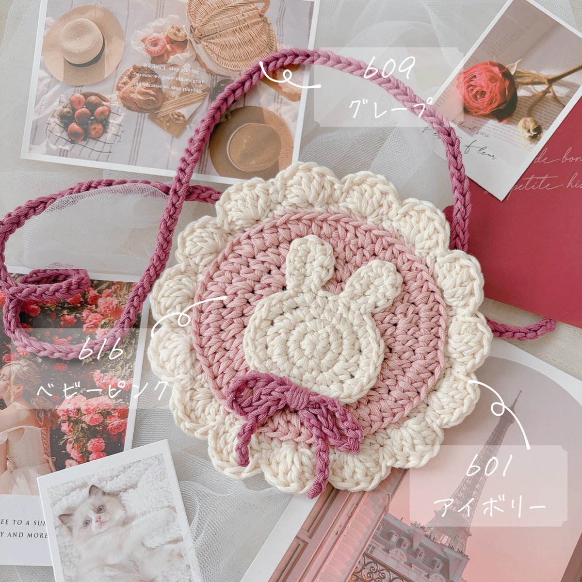06me_baby's tweet photo. やっっっとカラーチャート作りました！
好きに組み合わせて作れますので
もし気になる方いましたらお気軽にお声がけ下さい！˚ 🦢₊✧ https://t.co/bXei5QHY9t