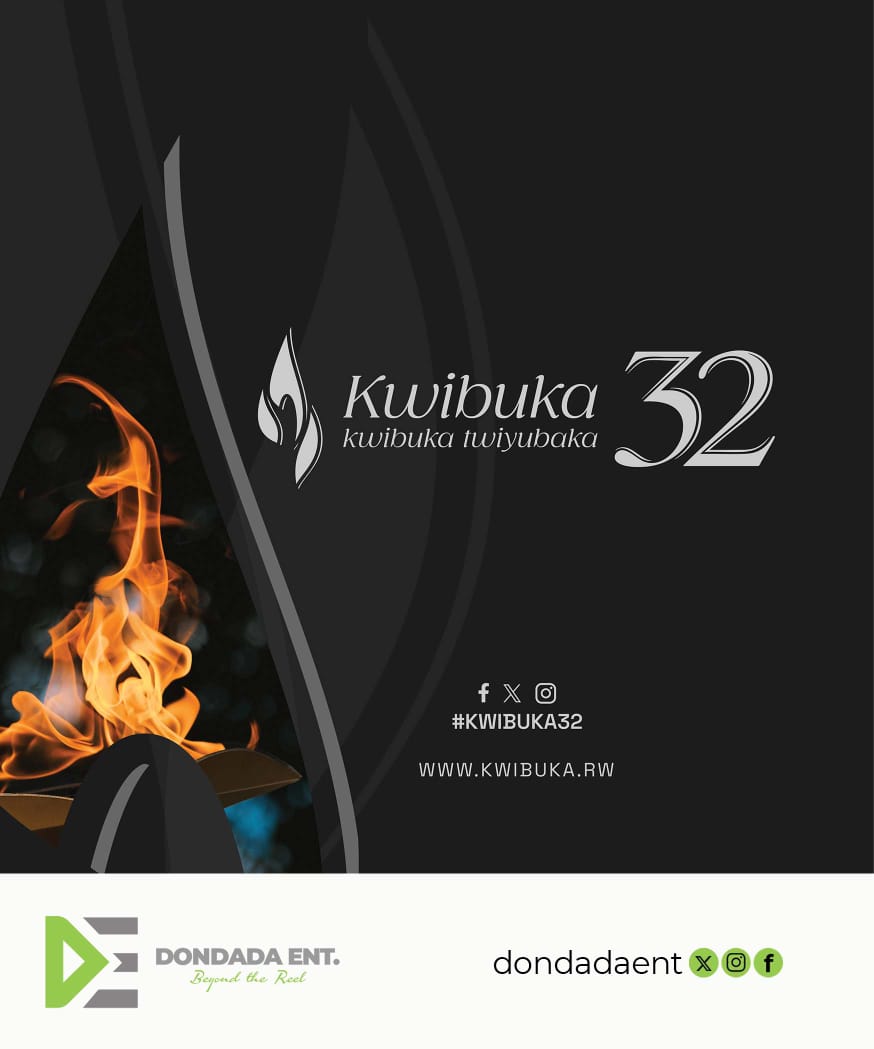 bebeKumar's tweet photo. At Dondada Entertainment, we believe remembrance is responsibility.
Today, we honor the lives lost, stand with survivors, and reaffirm our commitment to unity and nation-building.
32 years later, the memory remains. The resilience continues.
#Kwibuka32 🕯️ https://t.co/o0Lg1Bv9qW