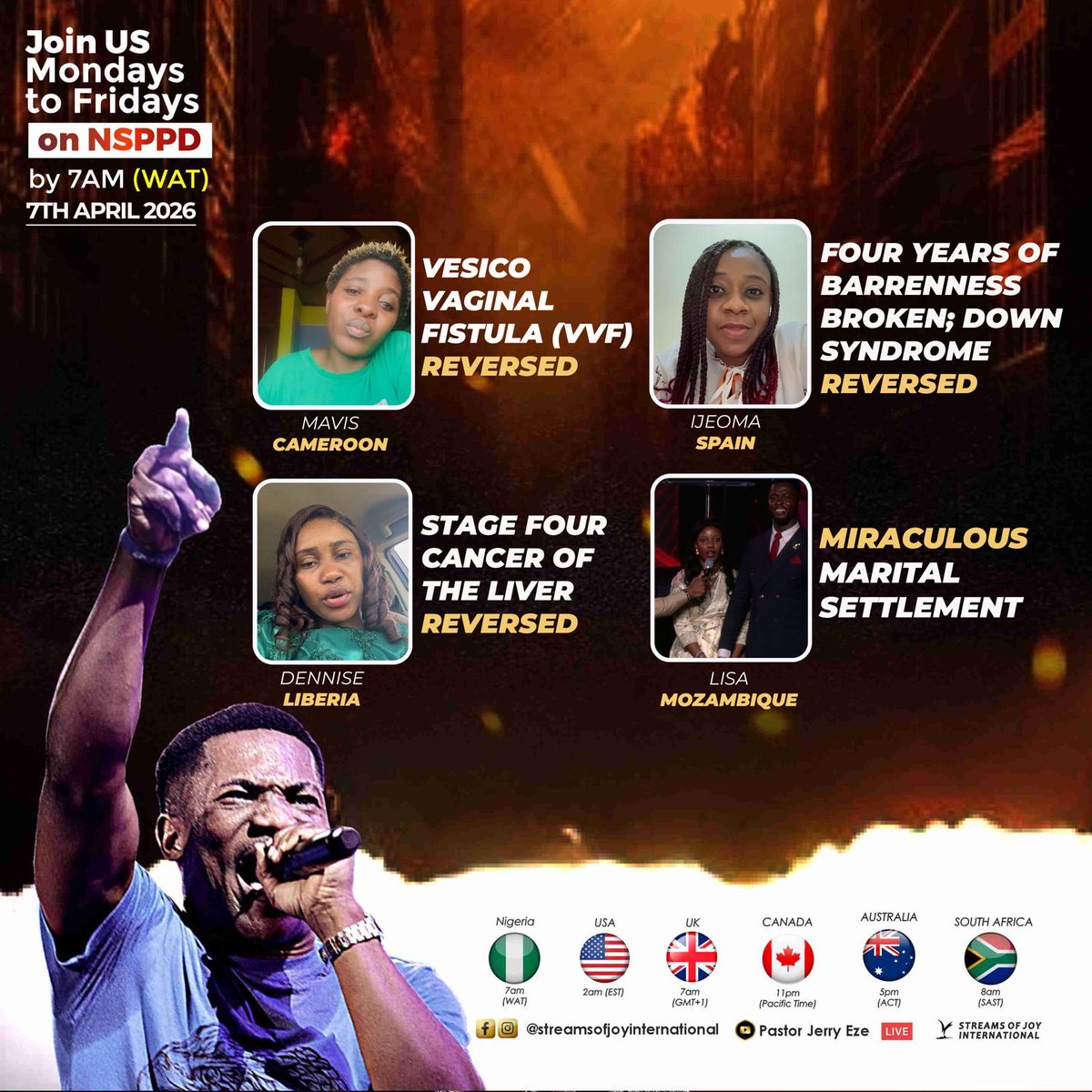 NSPPDIANS DECLARE AND SEE HIGHLIGHTS 👇🏻👇🏻👇🏻

Revelation 5:5
 But one of the elders said to me, "Do not weep. Behold, the Lion of the tribe of Judah, the Root of David, has prevailed to open the scroll and to loose its seven seals."

Romans 8:33 
Who shall bring a charge against