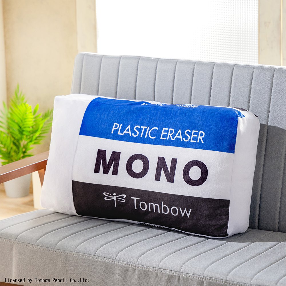 タイトーくじ　トンボ鉛筆　A賞　ラストワン　モノ消しゴムクッション mono ✏4月25日(土)より順次発売✏／ 【#タイトーくじ #トンボ鉛筆】 A賞は