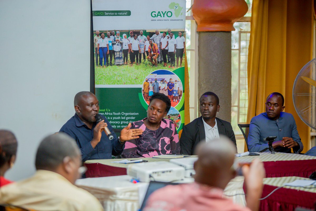 Green Africa Youth Organization (GAYO Uganda) tweet media