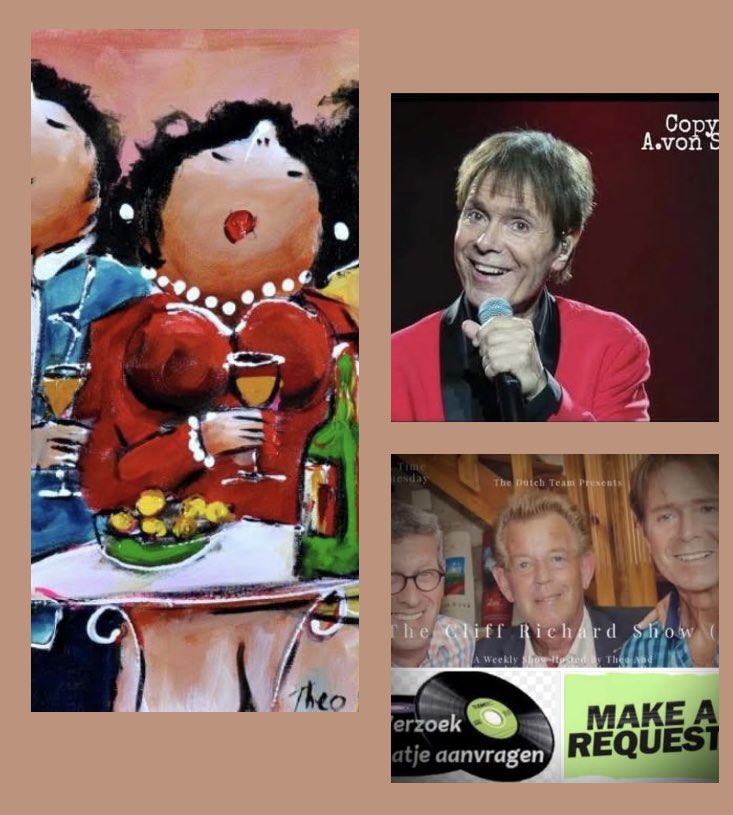 0031cliff's tweet photo. @SirCliffNews Tonight, April 7, from 8 pm on Cliff Richard Radio, episode 605 of THE CLIFF RICHARD SHOW ©️2014 with requests and your trusted host (and Cliff fan from the very beginning) Theo Erkens. 

You can listen to our radio station via all relevant streaming apps (such as Audials) https://t.co/VYQpW744ZI