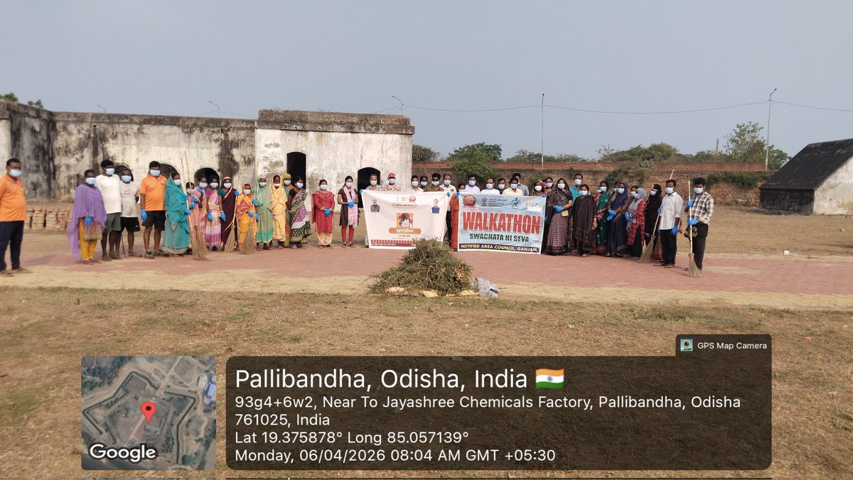 NAC_Ganjam's tweet photo. On the occasion of "Odia Pakhya " Swachha Odisha Divas "Ganjam NAC has organized a cleanliness drive programme at Potagada Fort
In respect of Ganjam NAC.@HUDDeptOdisha @sbmodisha @Ganjam_Admin @DUDA_Ganjam @ODISHAPUBL83687 @SBMGanjam https://t.co/bKnegHSV9s