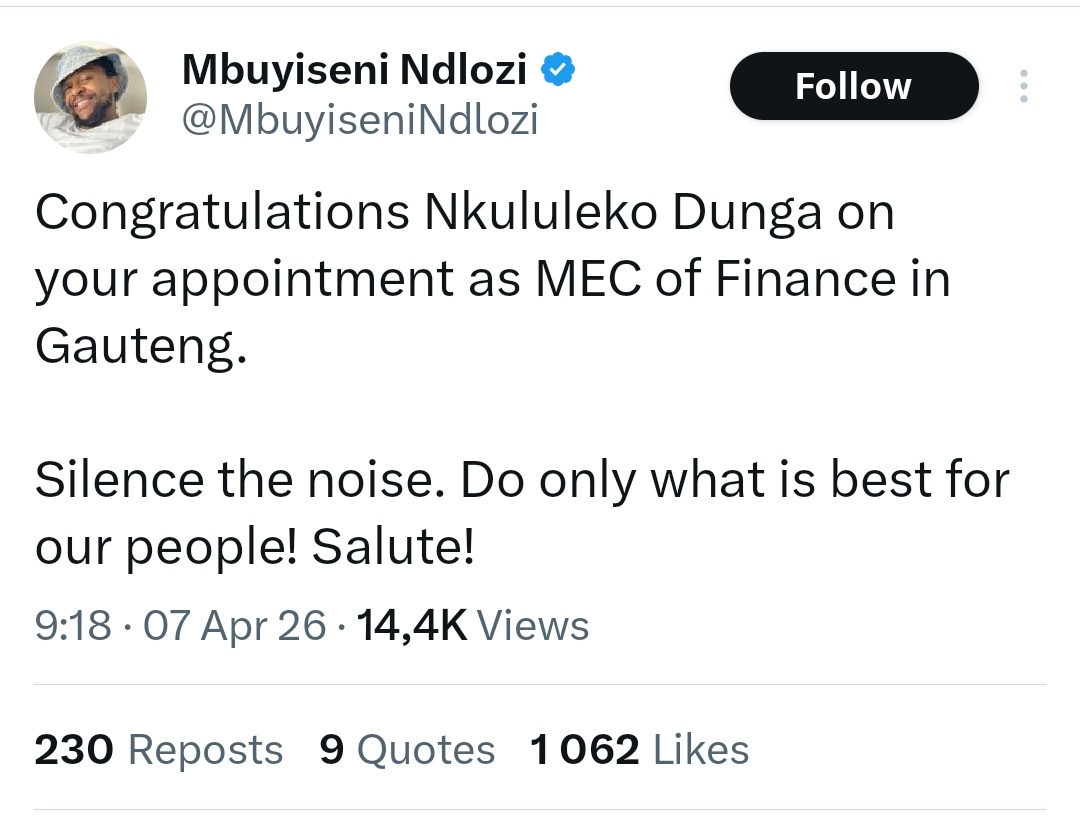 Mazwi Blose - MP tweet media