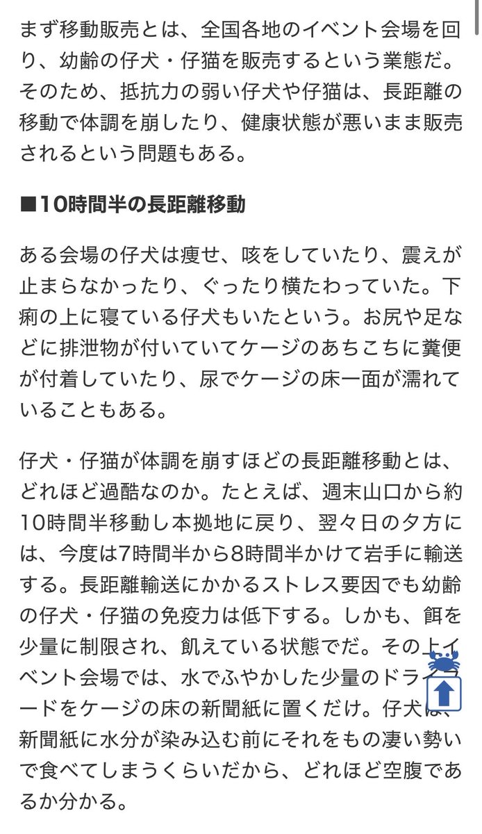 【犬猫移動販売】の闇をご存知ですか⁉️
移動販売による犬猫の過酷さ、残酷さをご存知ですか？
犬猫が好きならば是非知って下さい。

秋田県秋田市【秋田テルサ】
秋田市長＝沼谷純　沼谷市長