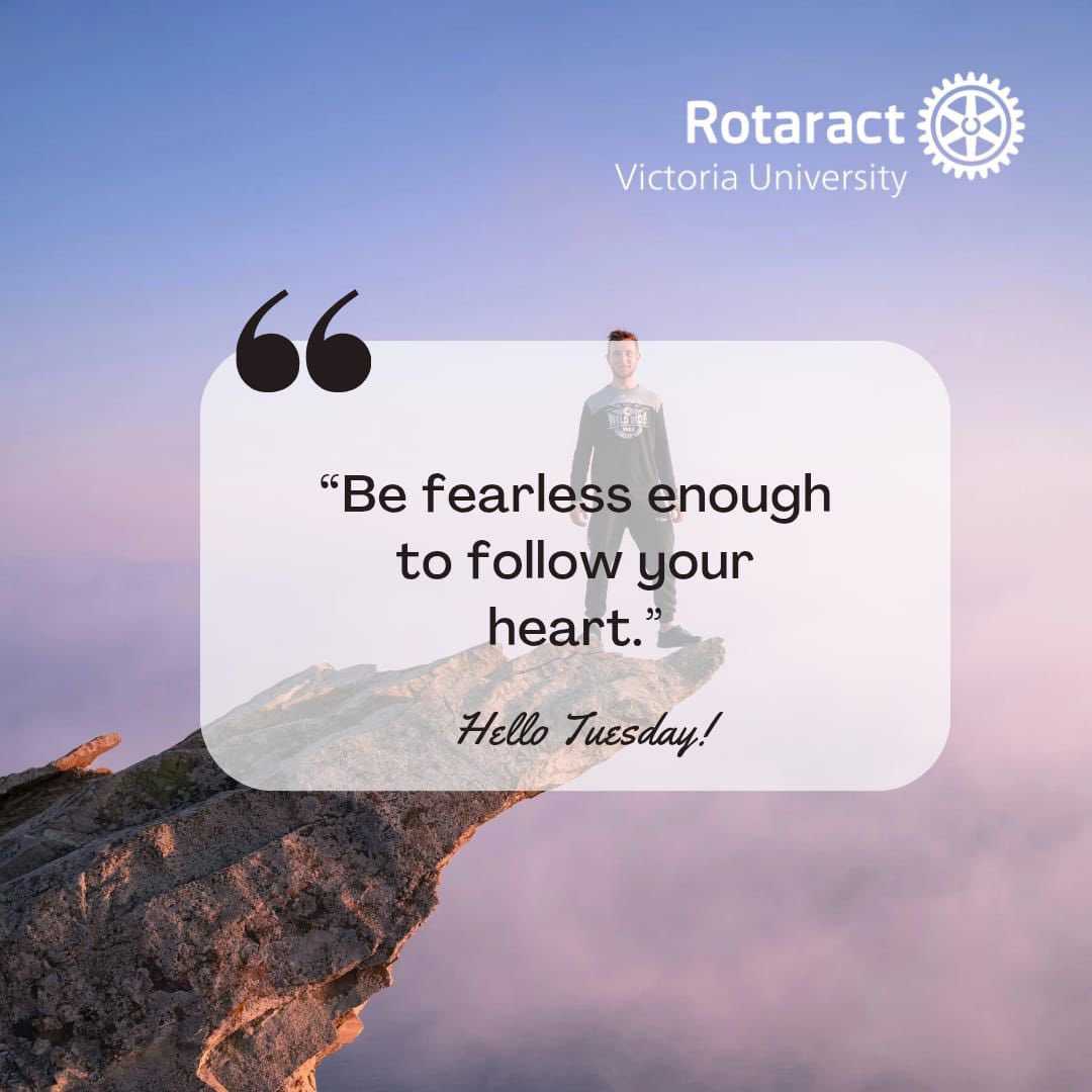 Rotaract Club Of Victoria University tweet media