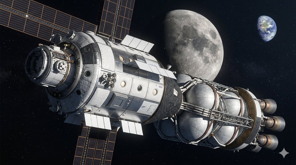 Stocks4Rell's tweet photo. @elonmusk @Gronk Yes — technically, we already have the core technology to build a legitimate crewed spacecraft that can take 10+ people to the Moon and back, but not as a single cheap, simple vehicle like in sci-fi. The hard part is not “can it be done?”; it is “how much mass, fuel, redundancy, https://t.co/JNEw6RAodM