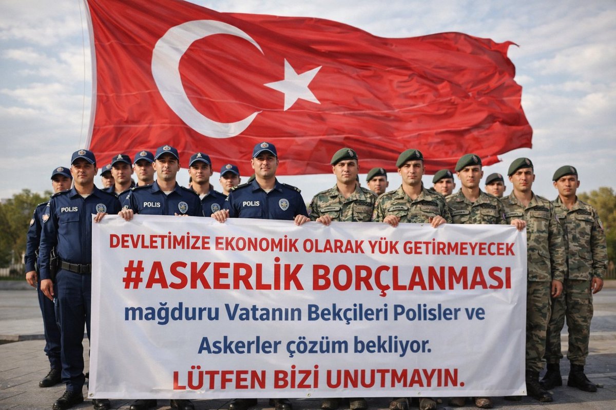 Cm40881Cm's tweet photo. @ahmetesmer2121 LÜTFEN BİZİ UNUTMAYIN

Polislerin çözülmesi basit bütçeye hiç maliyeti olmayan sorunlardan biride; #AskerlikBorçlanması mağduriyeti

Artık mağduriyetimiz çözülsün istiyoruz.
@RTErdogan
@dbdevletbahceli
@mustafaciftcitr
@isikhanvedat
@csgbakanligi https://t.co/WhArFCloWb