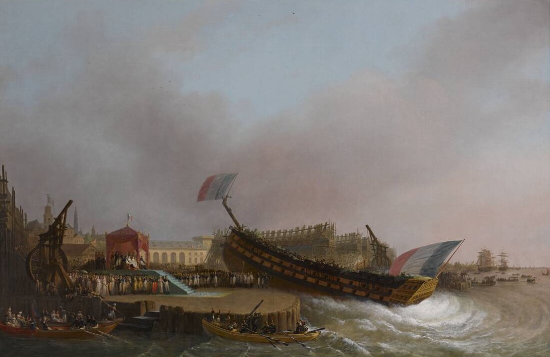 Trois_Ponts's tweet image. Pendant les guerres napoléoniennes, les Britanniques s'inquiétèrent grandement du développement par les Français d'un très important arsenal à Anvers. Il tentèrent de l'attaquer en 1809, lors de l'expédition de Walcheren, mais sans succès.

Il faut dire que Napoléon avait de