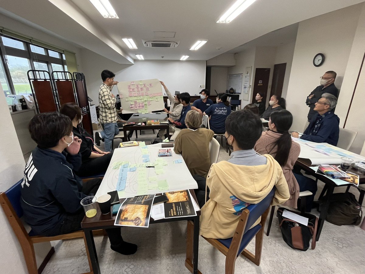 AkemiKayo's tweet photo. 一般社団法人一二三様（児童発達支援・就労支援）にて研修を実施。

���容は、Excelしくじり武勇伝（kintone）、福祉DX、そして『業務の迷宮ラビリンスから脱出せよ！』

各グループ議論が白熱。私も学びになりました☺️

御社の課題、脱出ゲームで解決しませんか😀⁉️

※写真の掲載をご許可頂きました🙏 https://t.co/JkNKHrpsW3