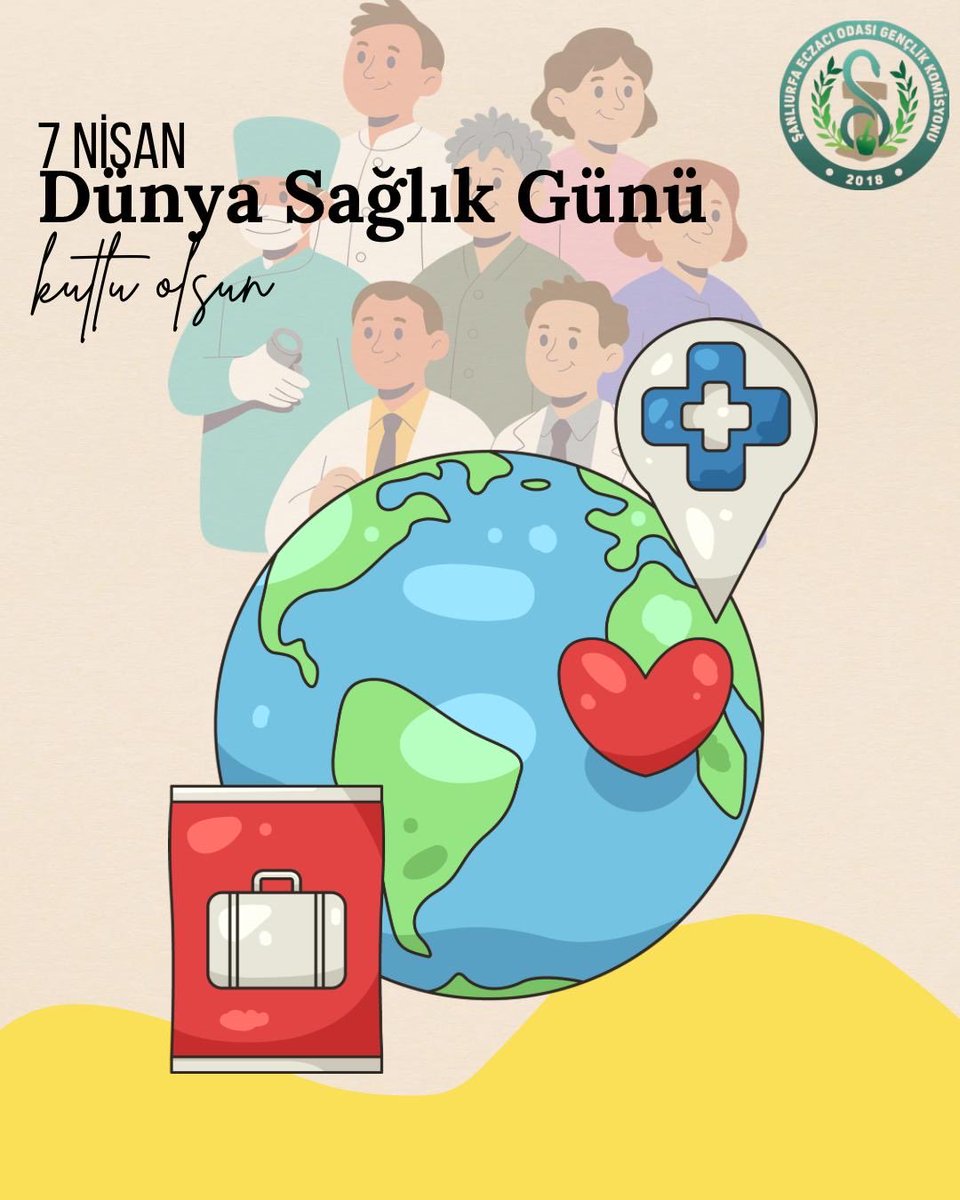 urfaeogenclik's tweet photo. 🌍 7 Nisan Dünya Sağlık Günü

Dünya Sağlık Örgütü’nün de vurguladığı gibi; sağlık, hayatın en değerli hazinesidir.

Bugün kendine iyi bakmayı hatırla: biraz hareket et, sağlıklı beslen ve gülümsemeyi unutma 💚
Çünkü sağlık varsa umut da vardır.

#DünyaSağlıkGünü #Sağlık #İyiYaşam https://t.co/3fpAFJLWpn