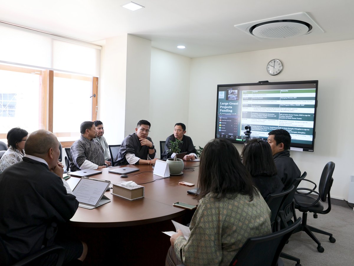Bhutan Trust Fund for Environmental Conservation tweet media