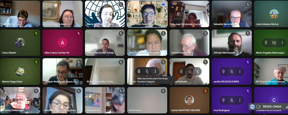 REDES_ONGD's tweet image. Nos reunimos equipos territoriales de 14 diócesis para diseñar conjuntamente la nueva campaña de Enlázate por la Justicia. #Sinodalidad.  @EnlazatePJ
