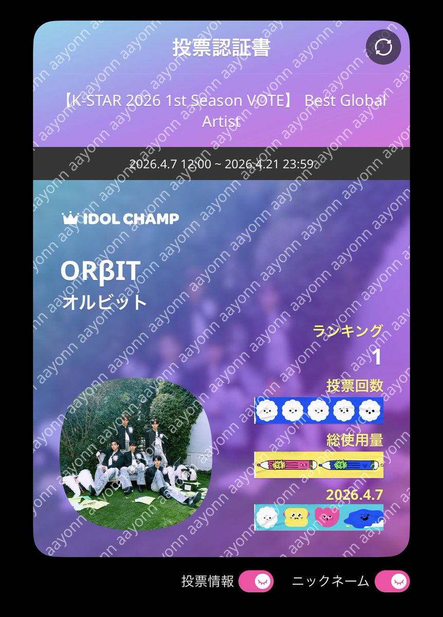 あやの tweet media