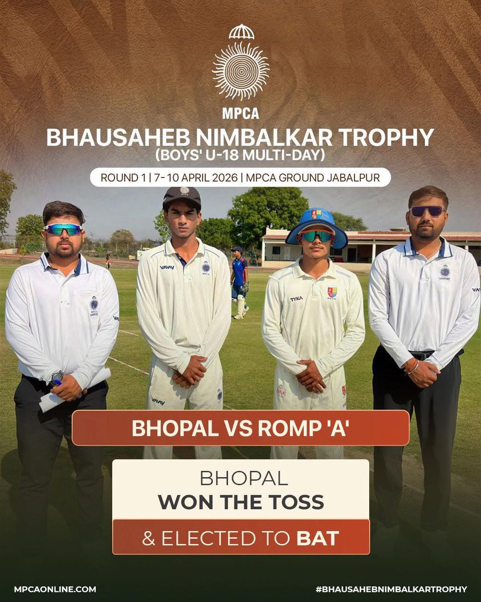 MP Cricket Association tweet media