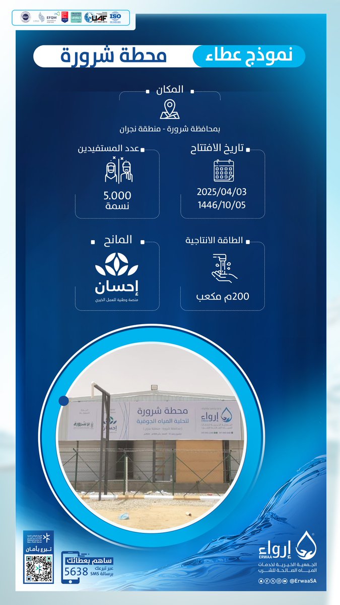 جمعية إرواء الخيرية tweet media