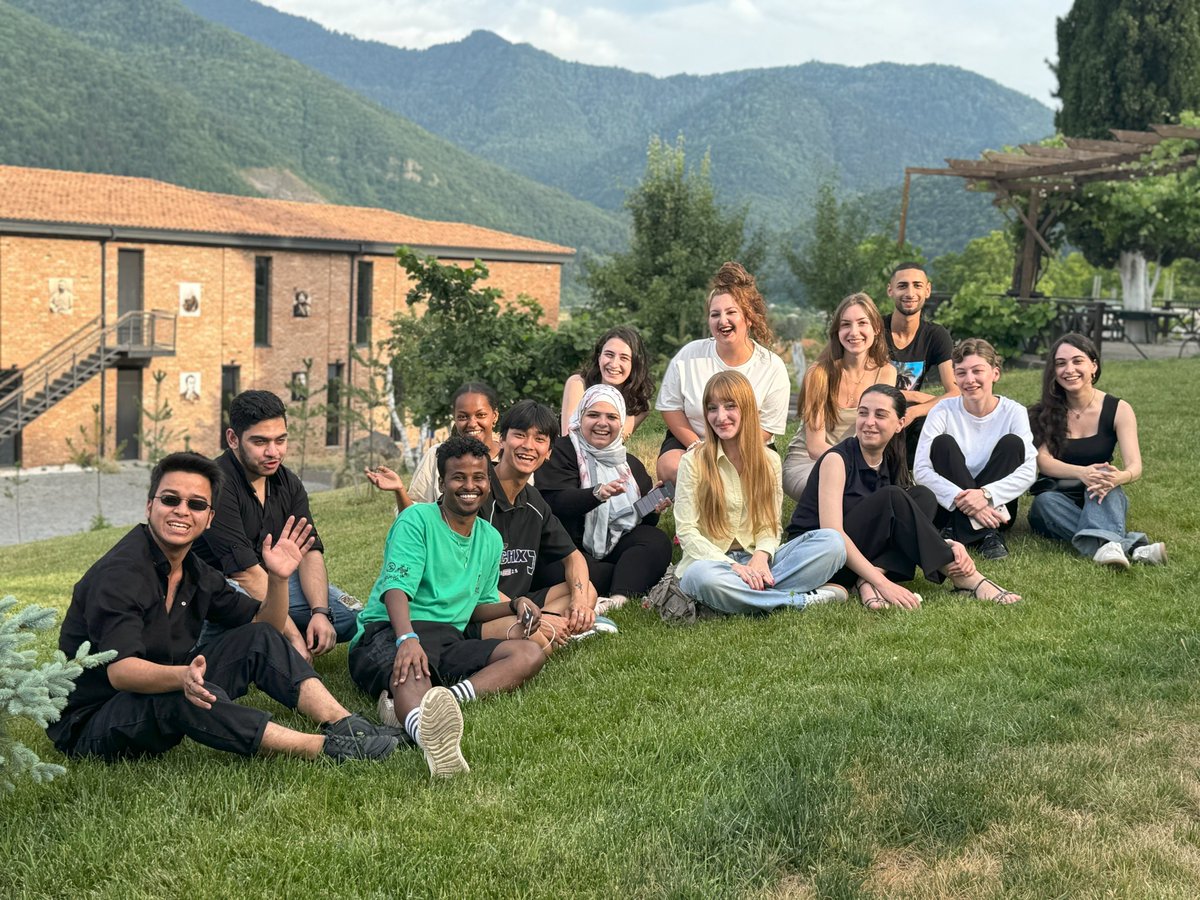 UNHCRGeorgia's tweet photo. Sedra was just 5 when war forced her family to flee Syria. 

They found safety in Kutaisi, Georgia,🇬🇪 but starting over wasn’t easy.

🩵15 years later, she says: “Georgia is my homeland.”

Now a student and refugee advocate, she proves resilience can turn displacement into hope. https://t.co/iNXflp4KtR