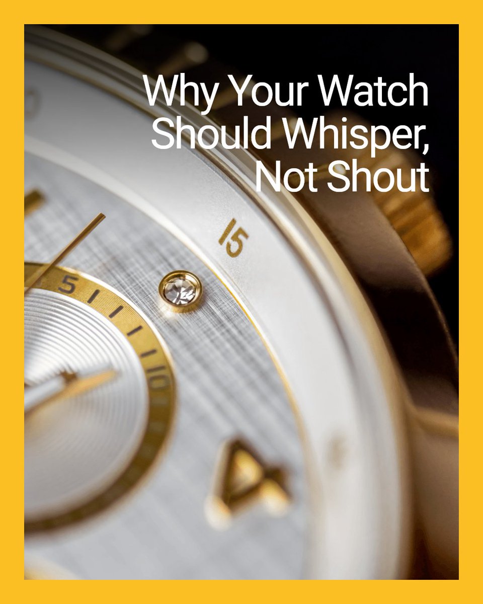 TheClassicWatch's tweet image. A pre-owned watch shows your taste without shouting for attention. It whispers quality, history, and confidence. Choosing carefully means effortless style that speaks volumes. #CWBC #watchesofinstagram #Watchesforsale #watchesuk