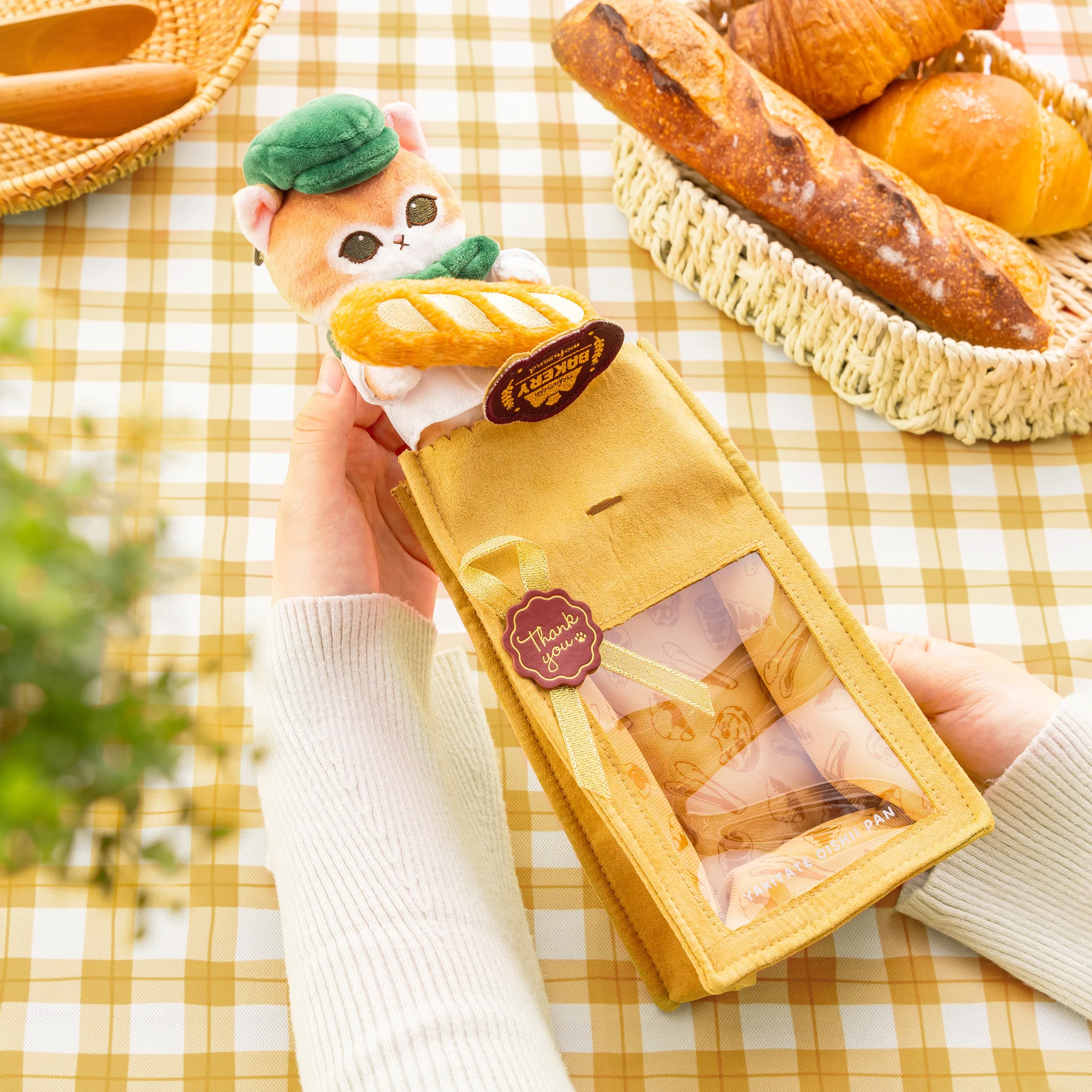 mofusand もふもふベーカリー シリーズ 紙袋風ポーチ＆コロネ セット mofusandグッズ公式 on X: 