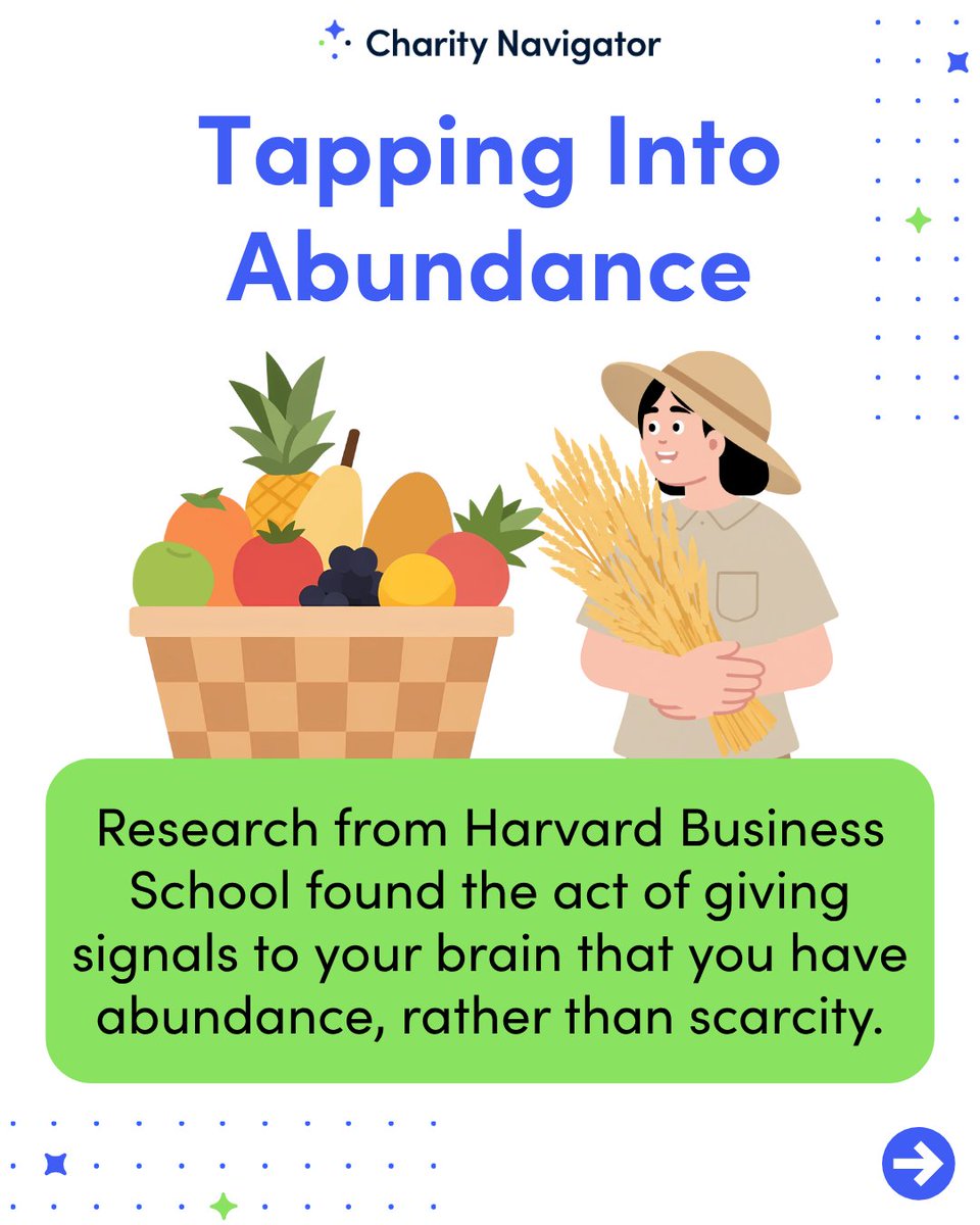 CharityNav's tweet image. From lowering your #stress hormones to actually helping you live longer, the data is clear: being a helper is a major #health flex.

Swipe through to see four science-backed ways that #giving back protects your brain, your heart, and your happiness this #NationalPublicHealthWeek.