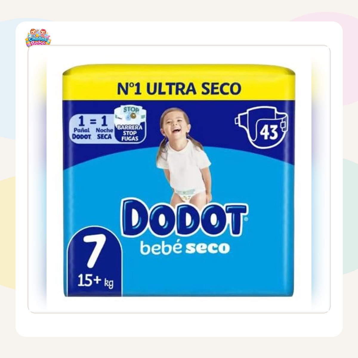 ChollosBebe's tweet photo. 🔥 CHOLLO BEBÉ 🧷
👶 Marca muy usada por padres
Dodot Bebé Seco Talla 7 (+15kg), 43 Pañales, Protección y Secado hasta 12h
✅ Ahora: 22,50€
https://t.co/kZ9LkzYPfg

#bebe #chollos #panales #dodot https://t.co/j3De1BqCOk