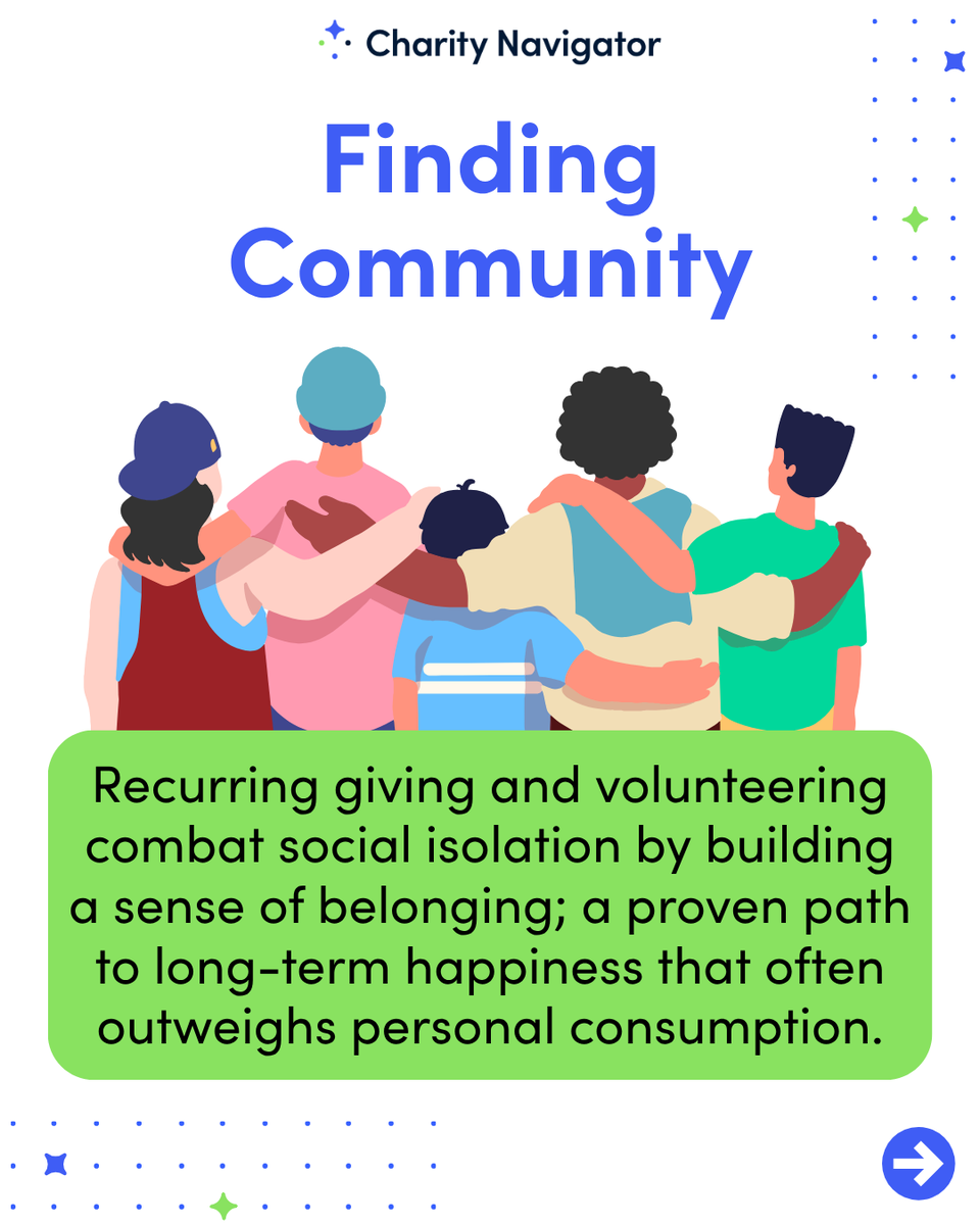 CharityNav's tweet image. From lowering your #stress hormones to actually helping you live longer, the data is clear: being a helper is a major #health flex.

Swipe through to see four science-backed ways that #giving back protects your brain, your heart, and your happiness this #NationalPublicHealthWeek.