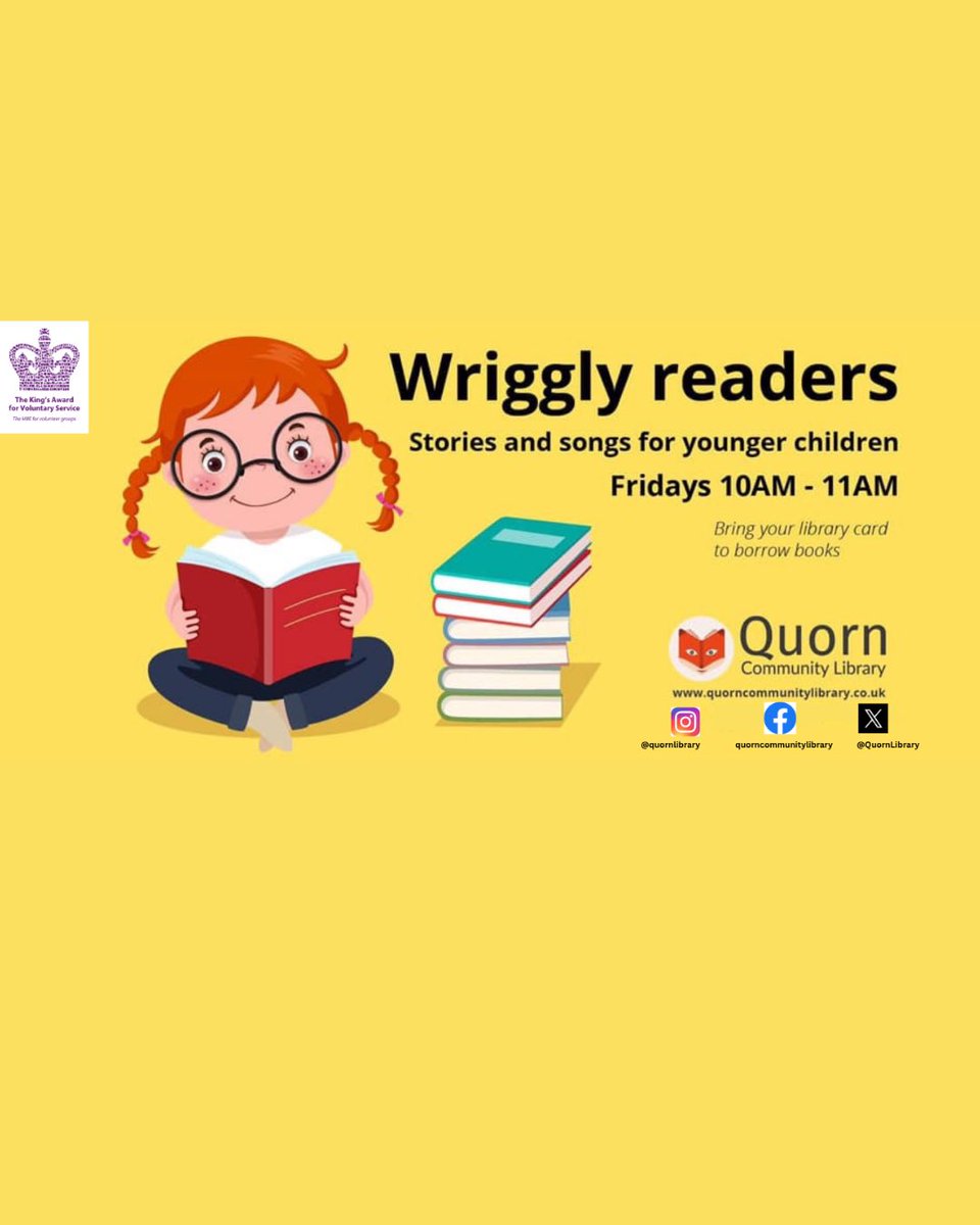 Quorn Community Library tweet media