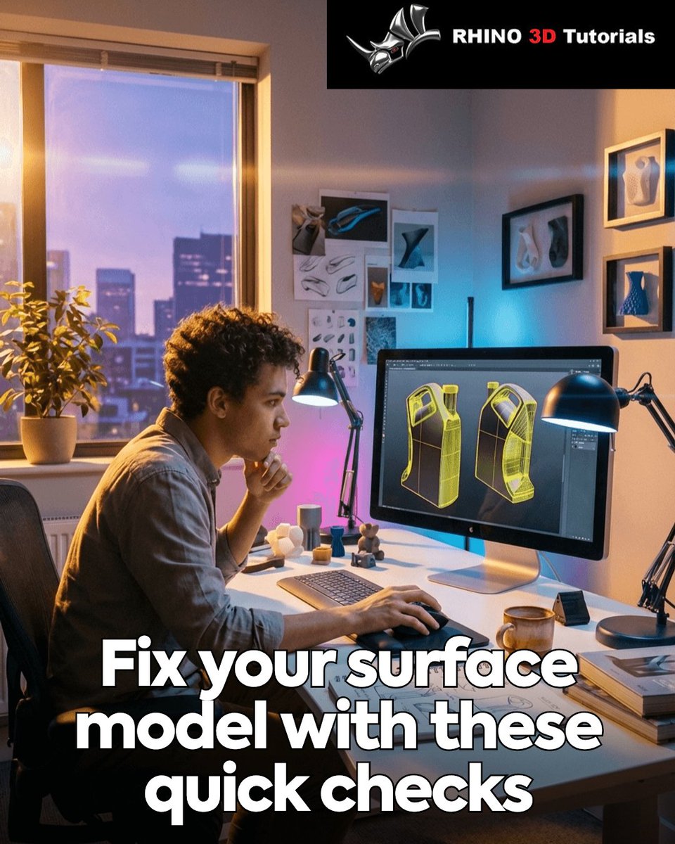 Rhino 3D Tutorials tweet media